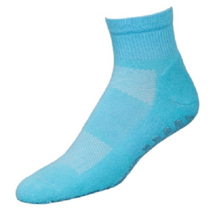Противохлъзгащи чорапи за фитнес InMove Gym, сини, Син, 38-40