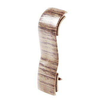 Set element imbinare pentru plinta VKP, 4 bucati, 53x15 mm, nuc Set element imbinare pentru plinta VKP, 4 bucati, 53x15 mm, nuc