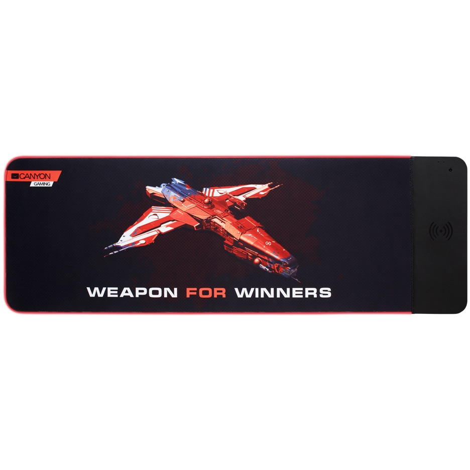 Mousepad gaming Canyon CND-CMPW7 cu incarcare wireless