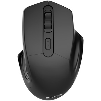 Mouse wireless Canyon CNE-CMSW15B, 2.4GHz, 4 butoane, 1600DPI, Negru Mouse wireless Canyon CNE-CMSW15B, 2.4GHz, 4 butoane, 1600DPI, Negru