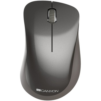 Mouse wireless Canyon CNS-CMSW911DG, 2.4GHz, 3 butoane, 1200DPI, Gri inchis Mouse wireless Canyon CNS-CMSW911DG, 2.4GHz, 3 butoane, 1200DPI, Gri inchis