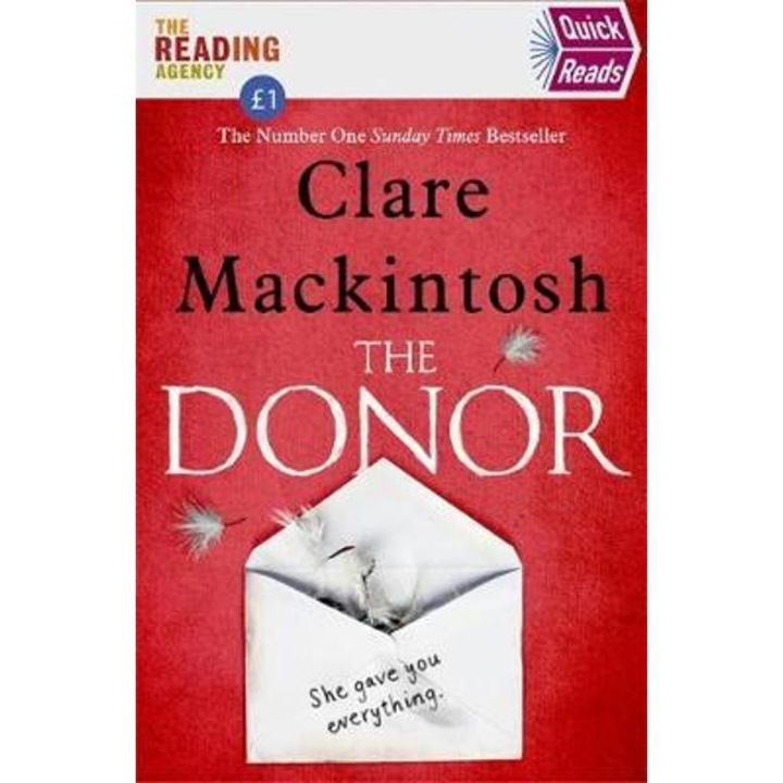 the donor: quick reads 2020 - clare mackintosh