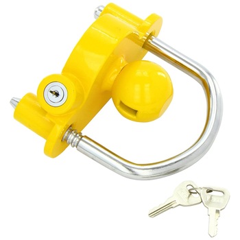 Antifurt cuplaj Carpoint, pentru remorca si rulote, tip bila, cu 2 chei, universal Antifurt cuplaj Carpoint, pentru remorca si rulote, tip bila, cu 2 chei, universal