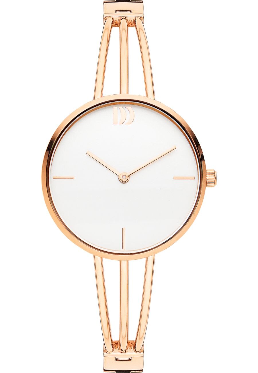 Ceas unisex Danish Design IV67Q1252, Analog, 3 ATM, Auriu Rose