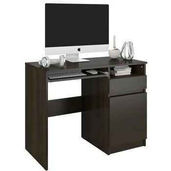 Birou, PVC, N-35 WENGE, 76x50x96 Birou, PVC, N-35 WENGE, 76x50x96