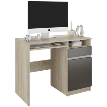 Birou, PVC, N-35 SONOMA MIX WENGE, 76x50x96 Birou, PVC, N-35 SONOMA MIX WENGE, 76x50x96