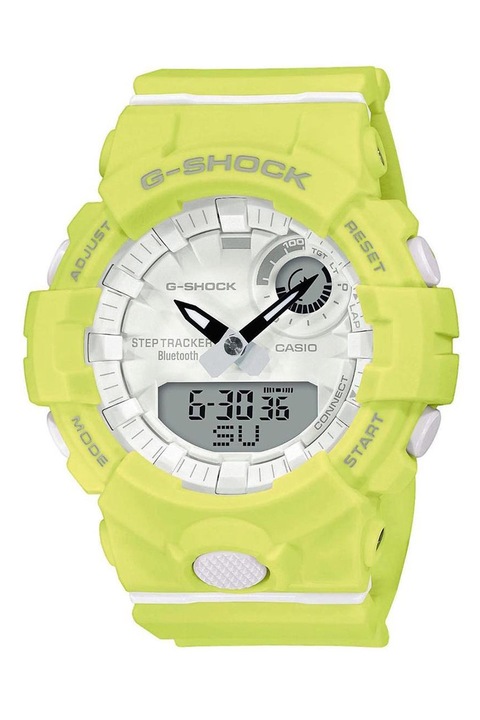 Casio, Часовник G-Shock с хронограф, Жълт