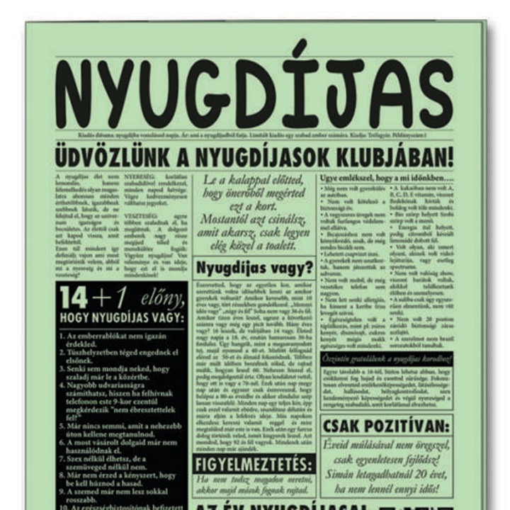 Újság - Nyugdíjas