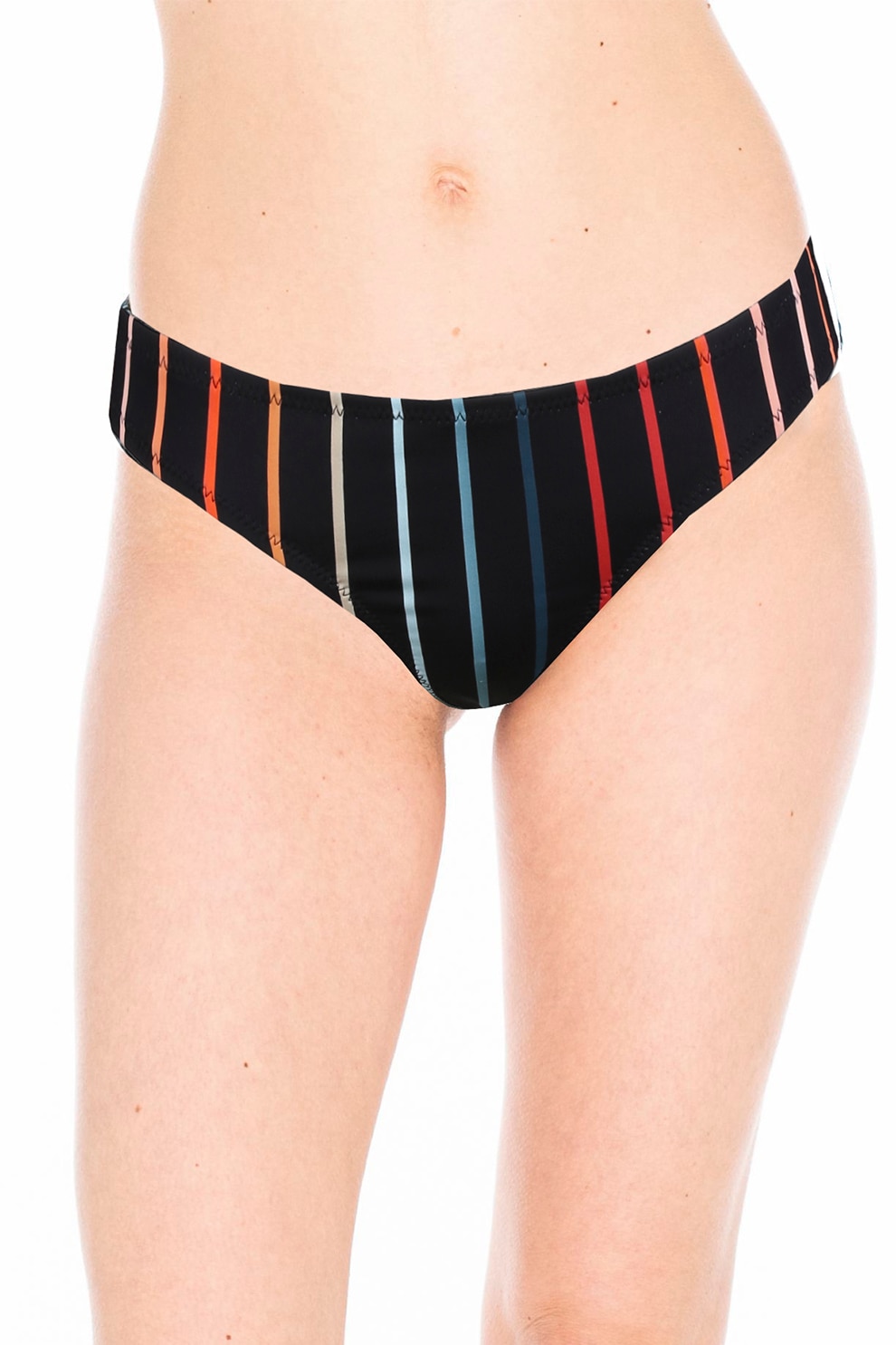 Fundango, Slip cu imprimeu in dungi Barrie, Negru/Rosu inchis/Albastru inchis