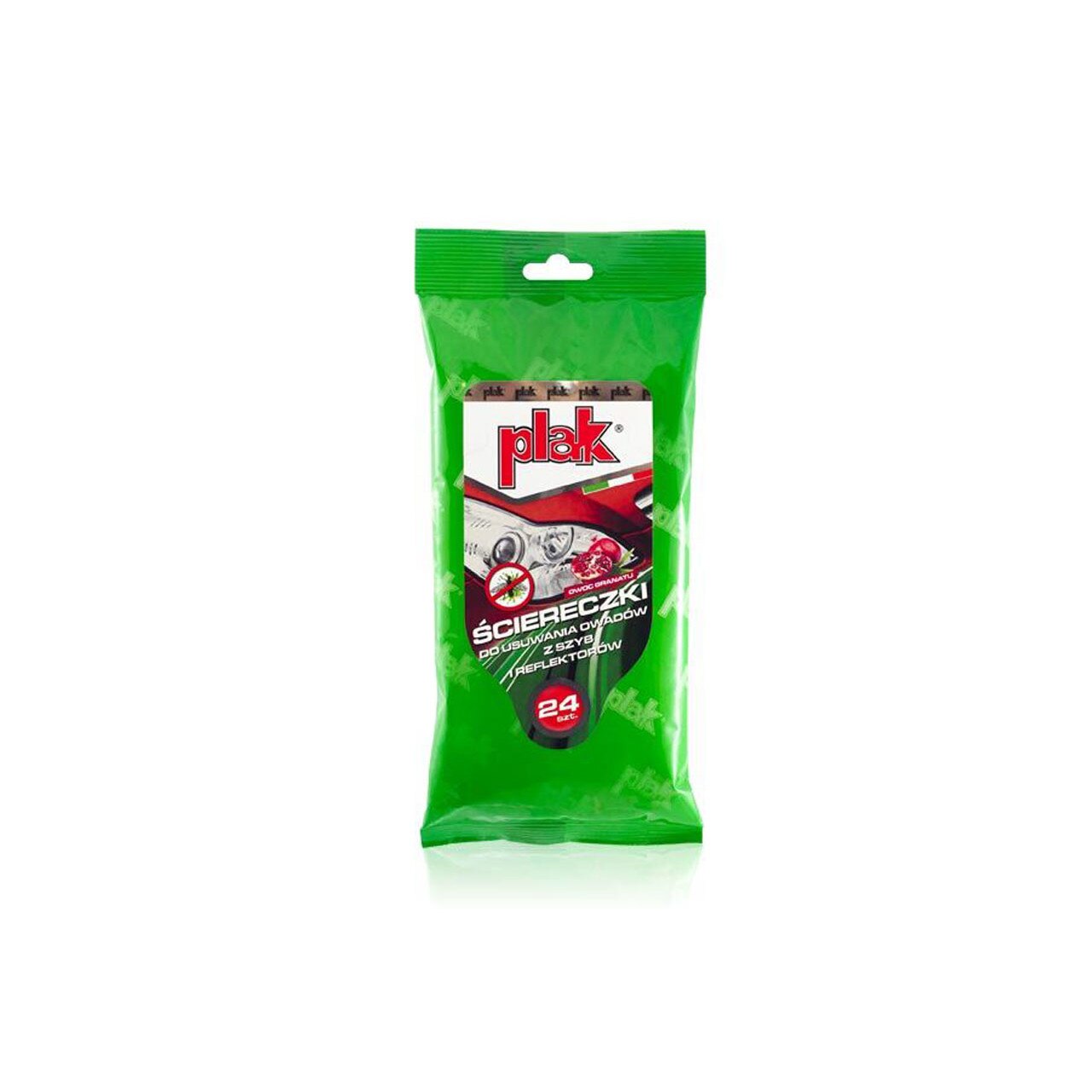 Set 24 servetele pentru indepartat insecte de pe geamuri auto