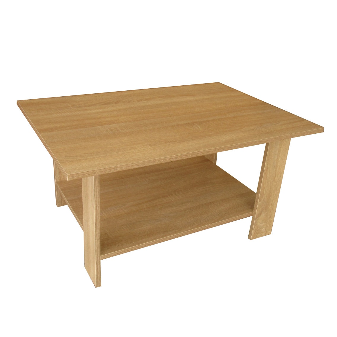 Masa Cafea Turo, Unic Spot RO, stejar alb, 87x60x43 cm