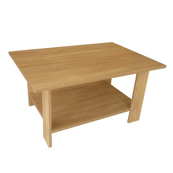 Masa Cafea Turo, Unic Spot RO, stejar alb, 87x60x43 cm Masa Cafea Turo, Unic Spot RO, stejar alb, 87x60x43 cm