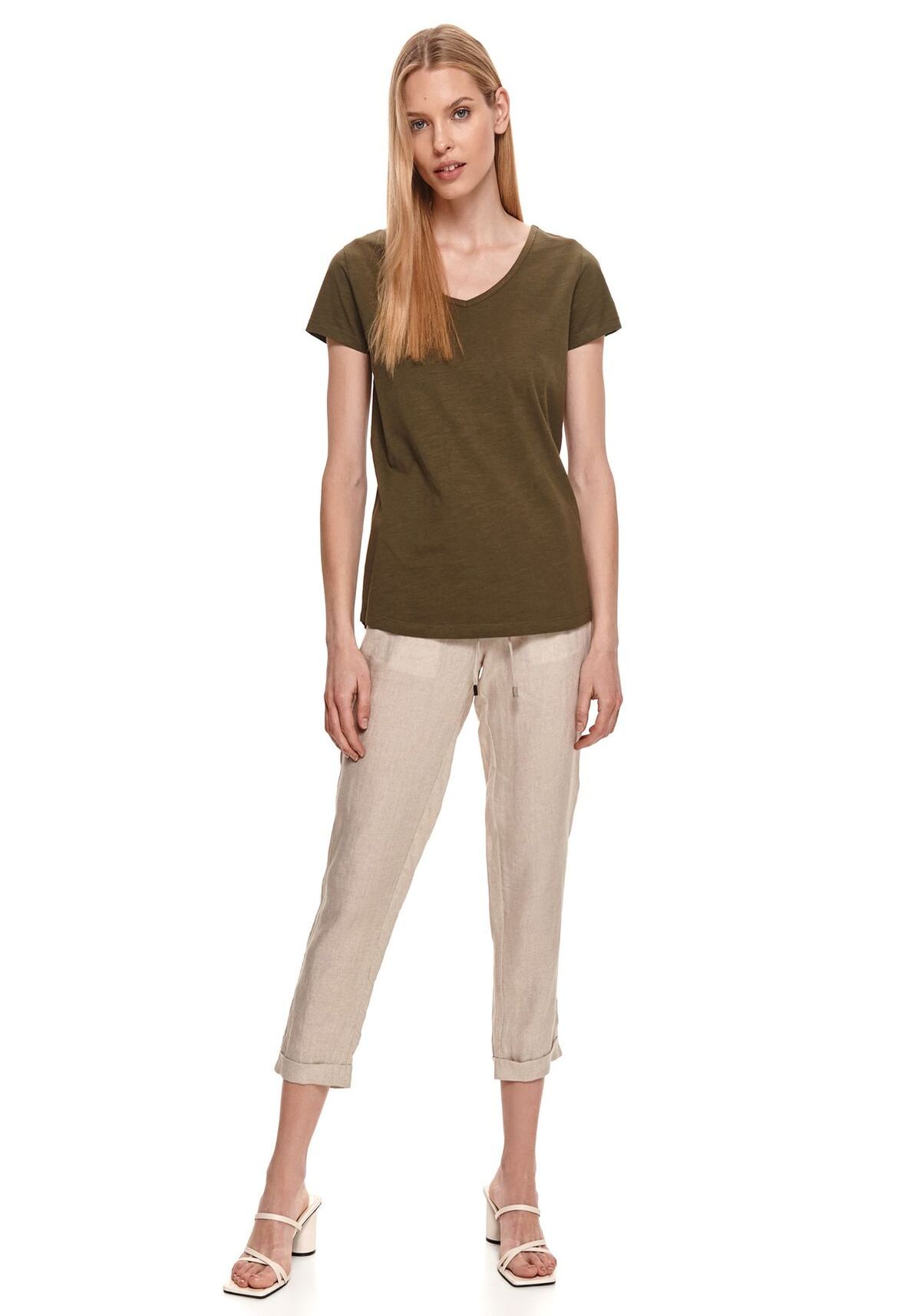 Tricou pentru femei, TOP SECRET, SPO5019, Multicolor