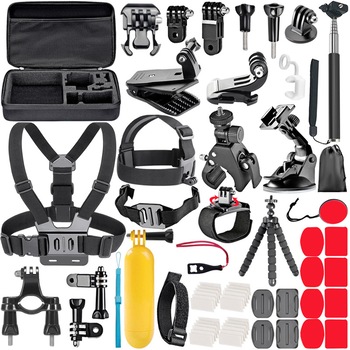 Set 58 accesorii pentru GoPro Hero 8/ Max 7/ 6/ 5/ 4/ 3/ 3+/ 2/ 1 /GoPro 2018/ Insta360 DJI Set 58 accesorii pentru GoPro Hero 8/ Max 7/ 6/ 5/ 4/ 3/ 3+/ 2/ 1 /GoPro 2018/ Insta360 DJI
