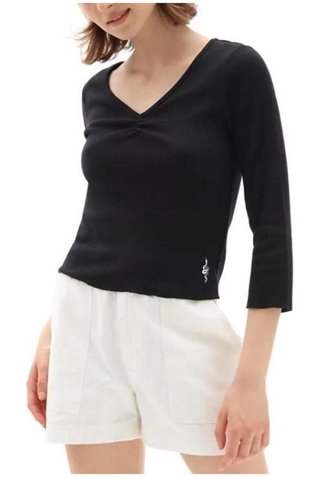 Bluza Vans Ainara Crop, Negru
