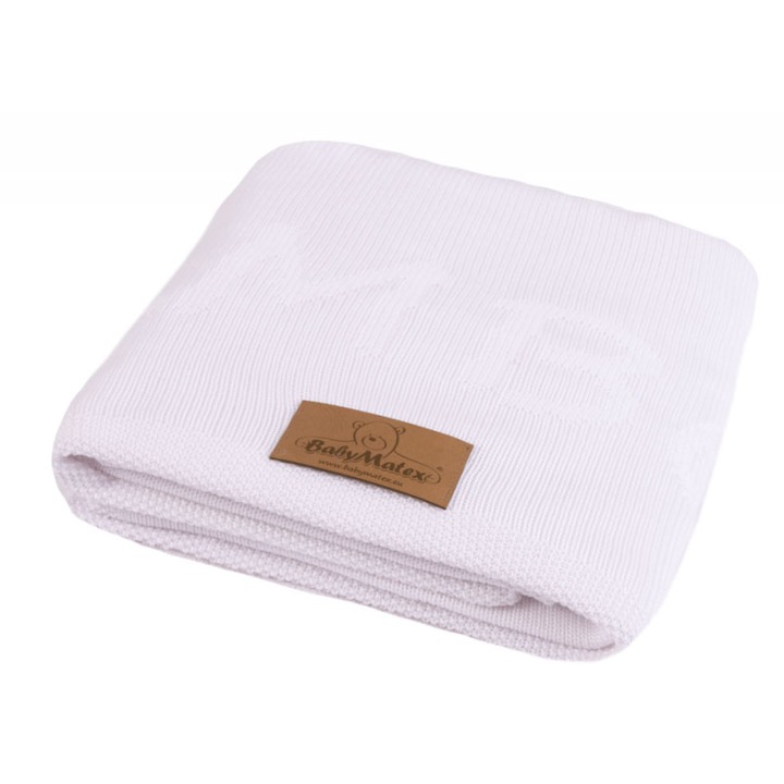 Одеяло Baby Matex Thai 0364-01, 80x100 cm, Бял