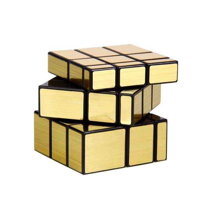 Kуб Рубик BV Moyu MoFang JiaoShi MeiLong Mirror, 3x3x3, Gold, 288CUB