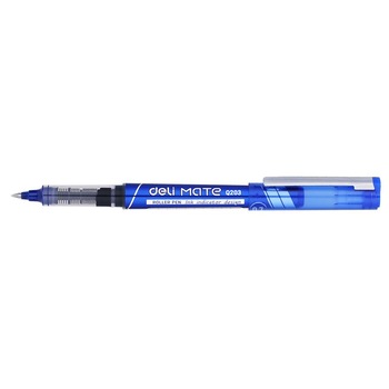 Roller Free Ink 0.7mm Deli, Albastru Roller Free Ink 0.7mm Deli, Albastru