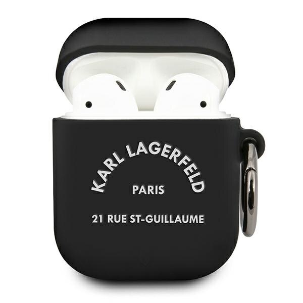 Husa pentru AirPods Karl Lagerfeld RSG black