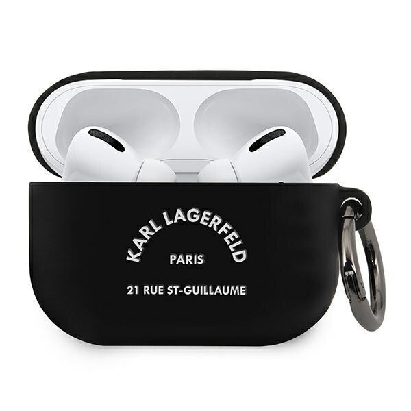 Husa pentru AirPods Pro Karl Lagerfeld RSG black