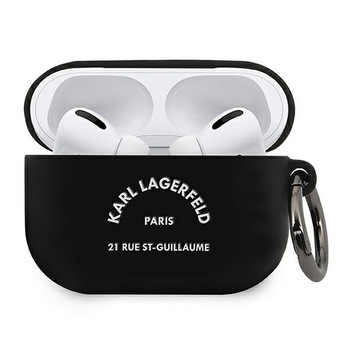 Husa pentru AirPods Pro Karl Lagerfeld RSG black Husa pentru AirPods Pro Karl Lagerfeld RSG black