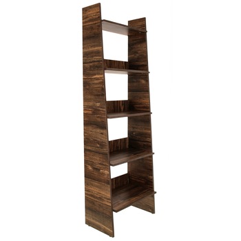 Biblioteca cu 5 rafturi, Unic Spot RO, maro antichizat, 56x34x172 cm Biblioteca cu 5 rafturi, Unic Spot RO, maro antichizat, 56x34x172 cm