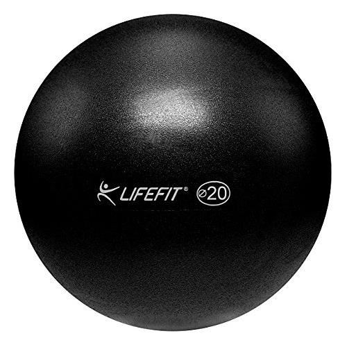Minge fitness Lifefit Overball 25cm, negru