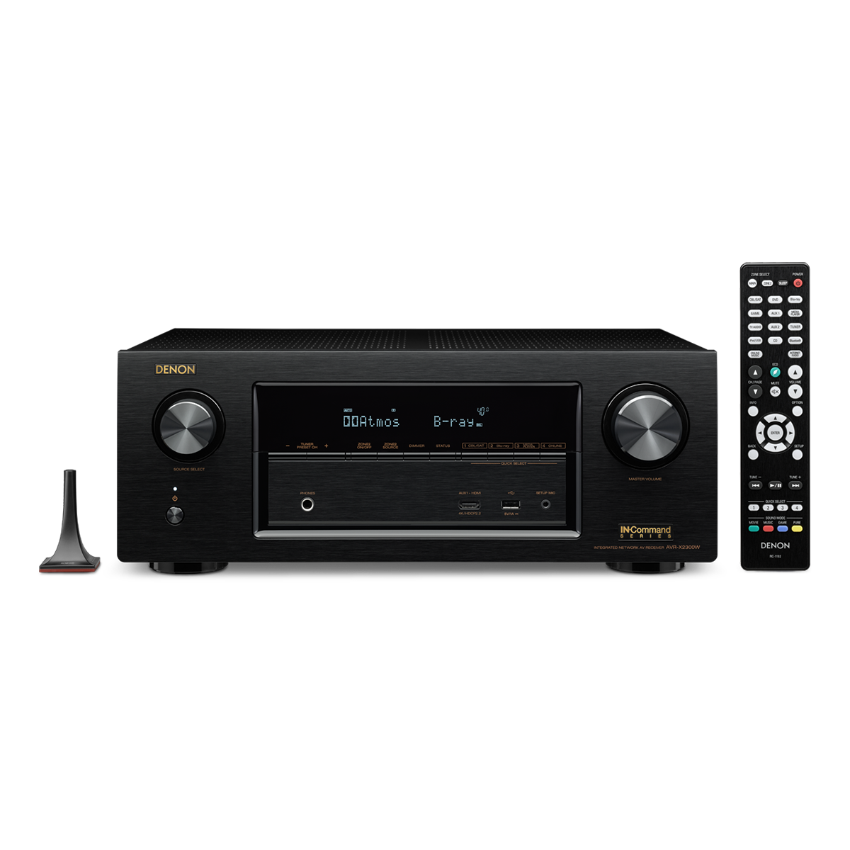 Receiver Denon AVR-X2300W, Negru - eMAG.ro