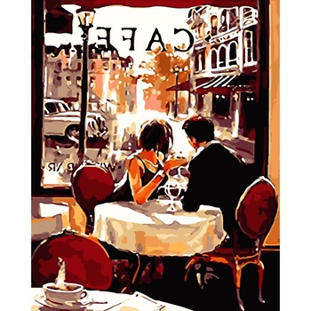 Set Pictura pe numere 40x50 cm, Panza din bumbac pe rama de lemn (PDP-2847) Set Pictura pe numere 40x50 cm, Panza din bumbac pe rama de lemn (PDP-2847)