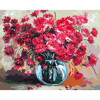 Set Pictura pe numere 40x50 cm, Panza din bumbac pe rama de lemn (PDP-2050) Set Pictura pe numere 40x50 cm, Panza din bumbac pe rama de lemn (PDP-2050)