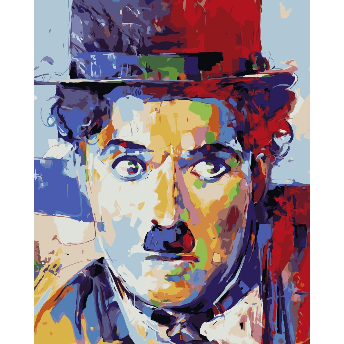 Set Pictura pe numere 40x50 cm, Panza din bumbac pe rama de lemn (PDP-1881)