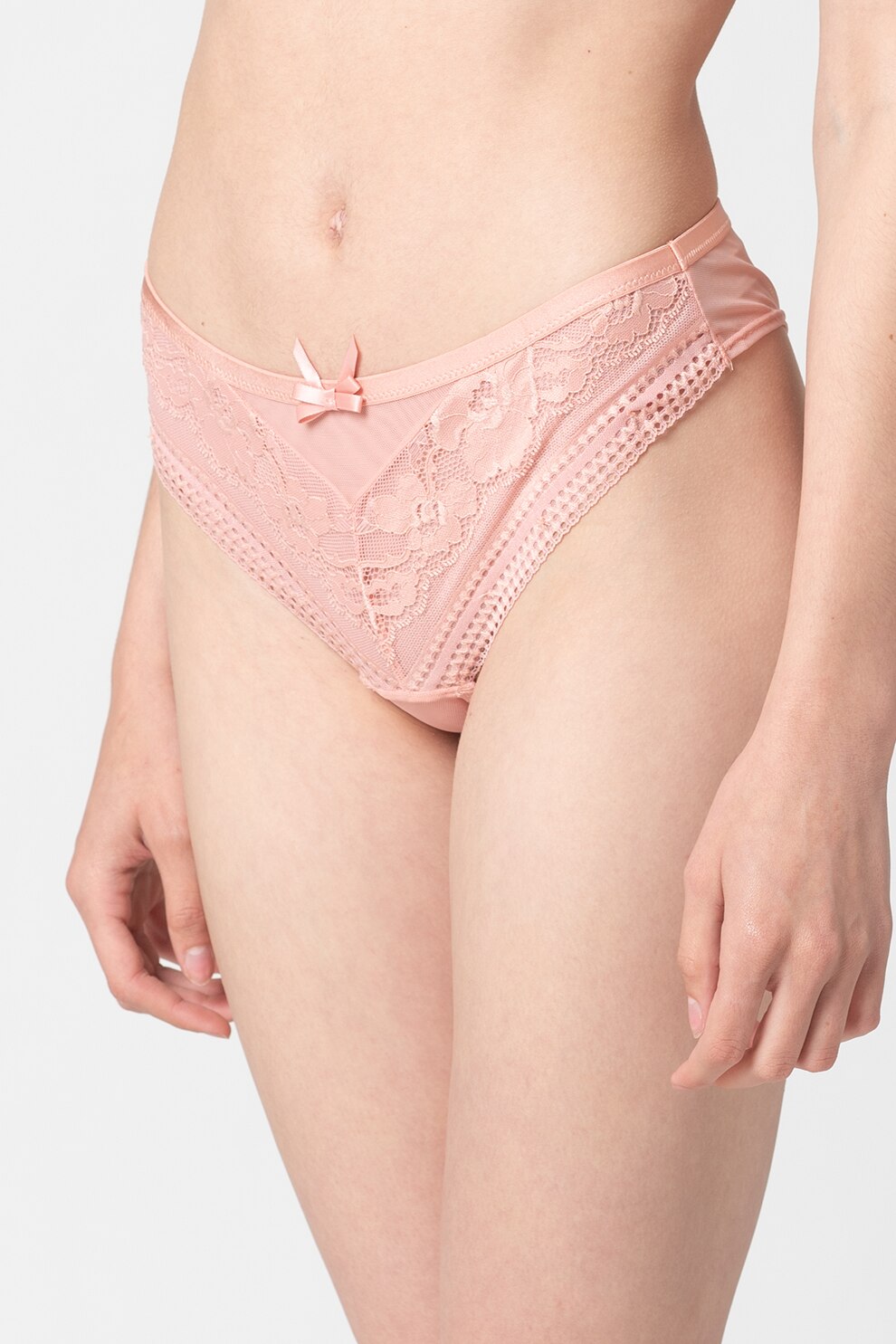 Hunkemoller, Chiloti brazilieni de plasa Kelly, Roz somon, L