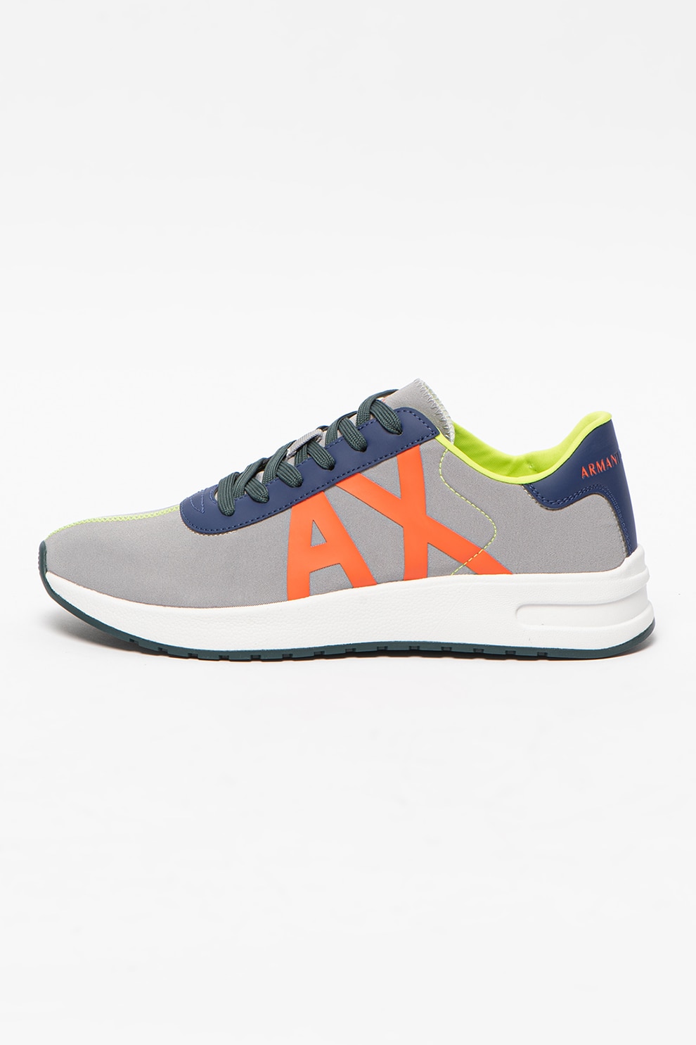 ARMANI EXCHANGE, Pantofi sport din material textil cu logo