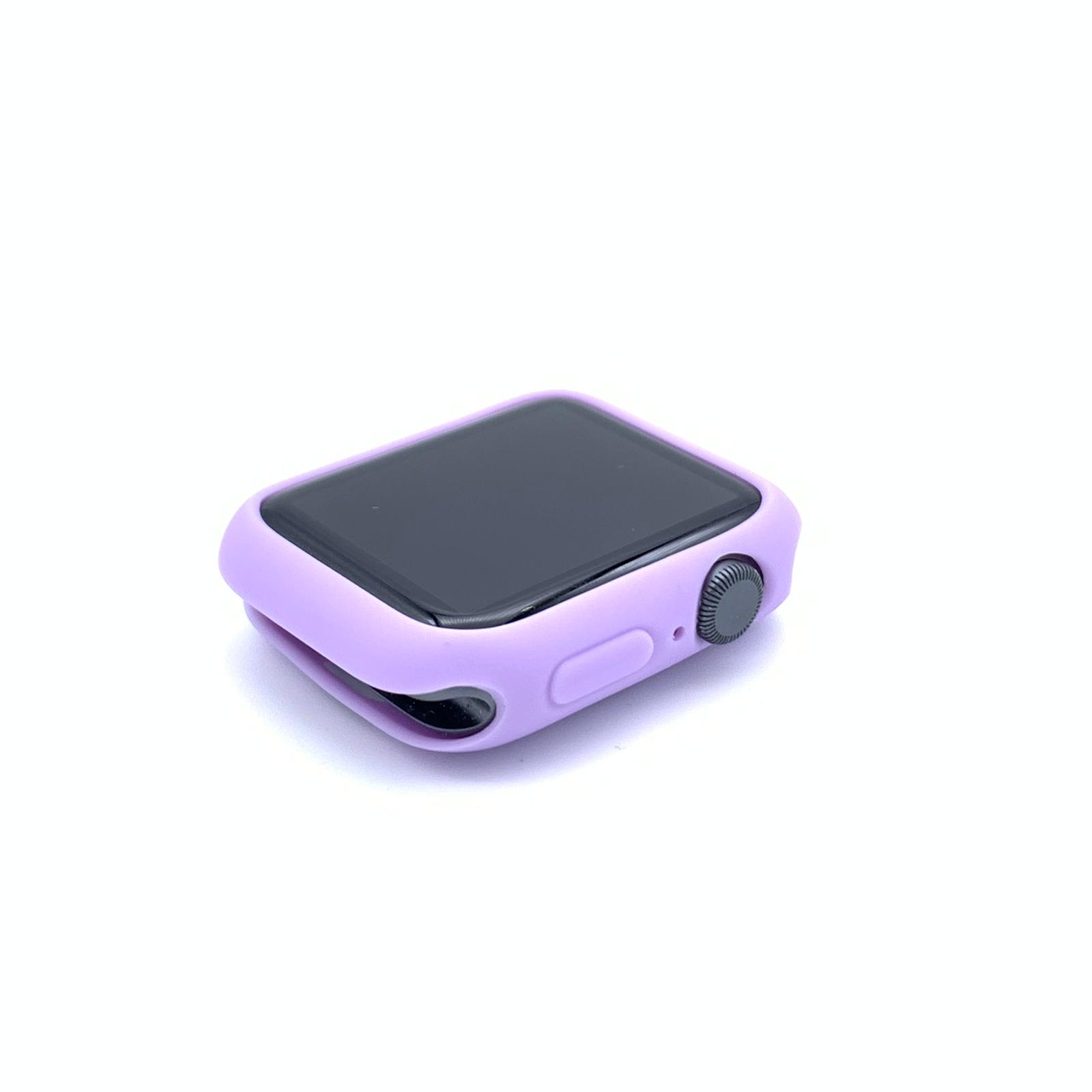 Husa Silicon pentru Apple Watch Seria 1, 2, 3, 4, 5, 6, SE 42mm Mov