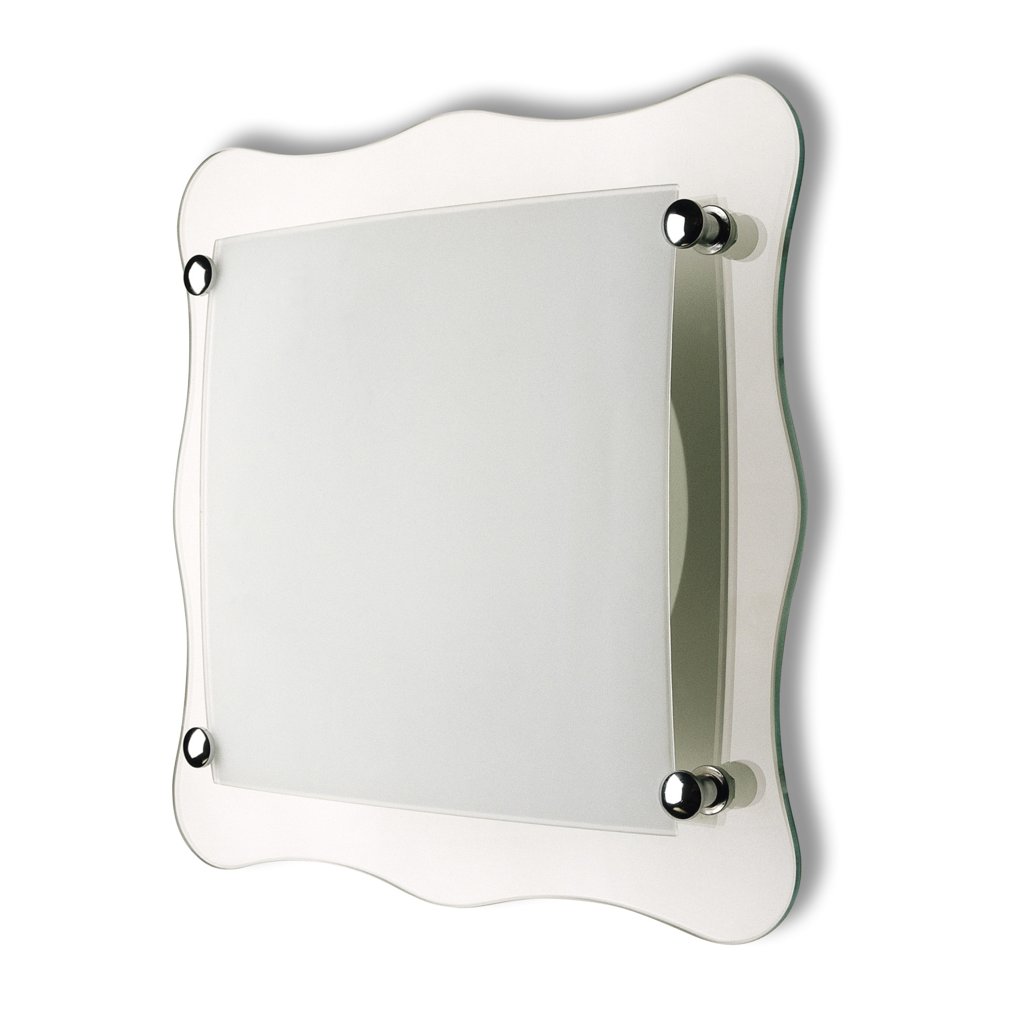 Plafoniera tarabya alb/transparenta