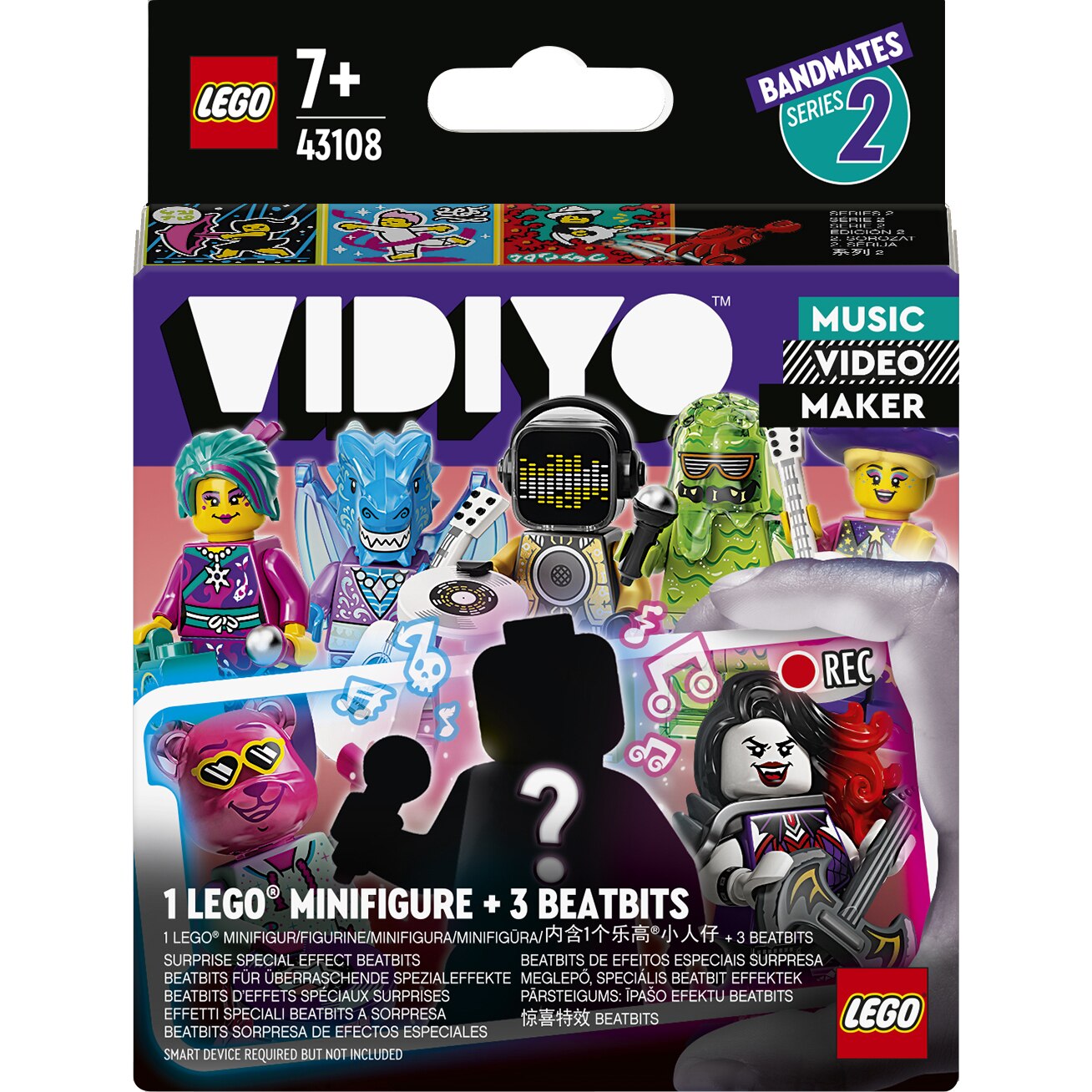 LEGO VIDIYO - Bandmates 43108, 12 piese