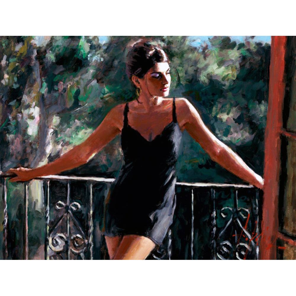Set Pictura pe numere 40x50 cm, Panza din bumbac pe rama de lemn (PDP-2067)