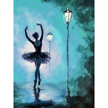 Set Pictura pe numere 70x90 cm, Panza din bumbac (PDP-2052), fara rama Set Pictura pe numere 70x90 cm, Panza din bumbac (PDP-2052), fara rama