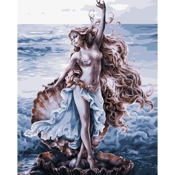 Set Pictura pe numere 40x50 cm, Panza din bumbac pe rama de lemn (PDP-2053) Set Pictura pe numere 40x50 cm, Panza din bumbac pe rama de lemn (PDP-2053)