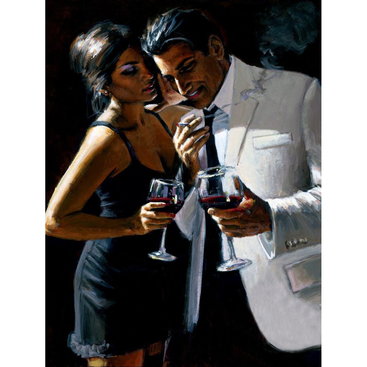 Set Pictura pe numere 40x50 cm, Panza din bumbac pe rama de lemn (PDP-2028)