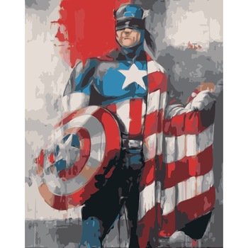 Set Pictura pe numere 40x50 cm, Panza din bumbac pe rama de lemn (PDP-2685) Set Pictura pe numere 40x50 cm, Panza din bumbac pe rama de lemn (PDP-2685)