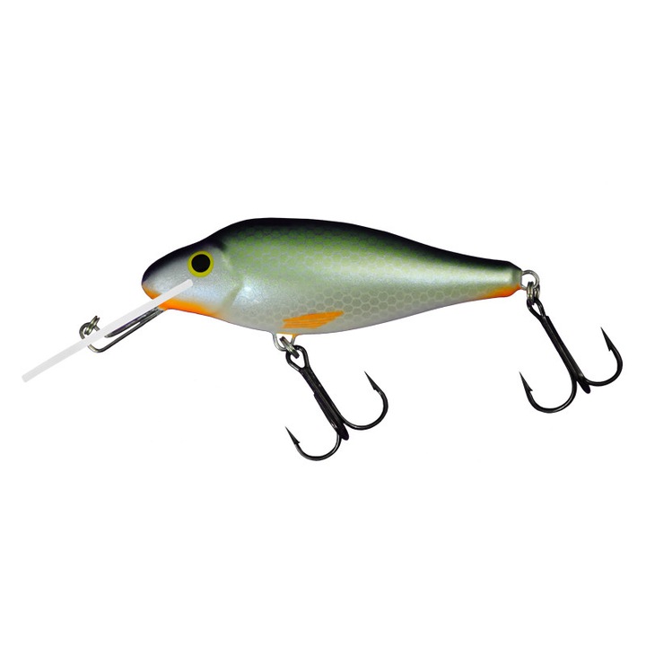 Vobler Gloog Ares 70, 7cm, 10gr, Floating, culoare Roach Green Fluo