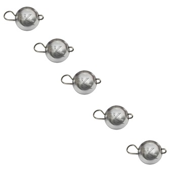 Set 5buc Kamatsu plumb bila cheburashka / jig-articulat (gramaj inscriptionat) , greutate 6gr Set 5buc Kamatsu plumb bila cheburashka / jig-articulat (gramaj inscriptionat) , greutate 6gr