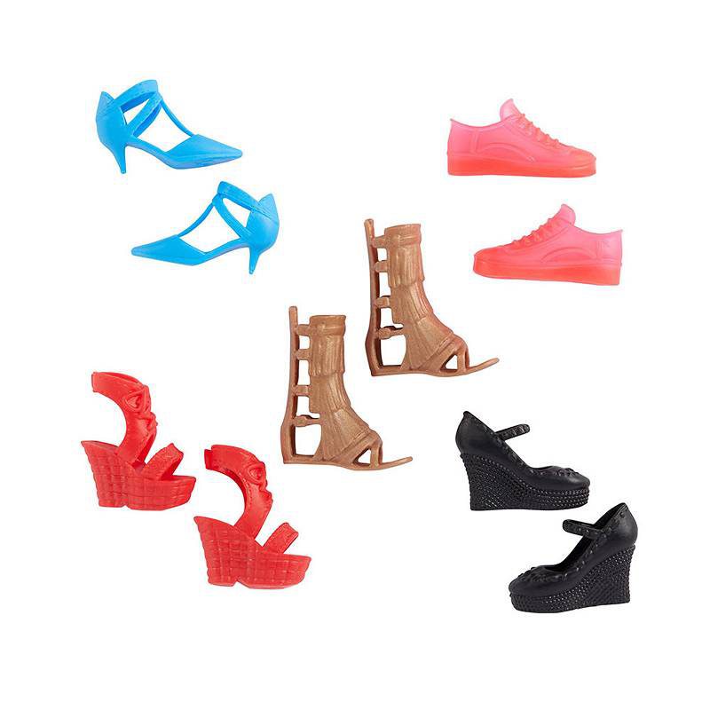 Set incaltaminte Barbie Fashion, Primavara/ Vara, 5 perechi