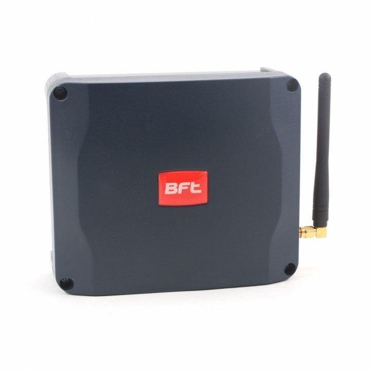 GSM modul, telefon tárcsázó, automatika aktiválására telefonról hívással, kapuk, sorompók, Vevő AC A 230V, Bft