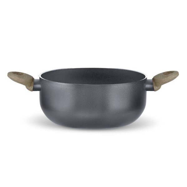 Cratita Diamond Titan, Pensofal, aluminiu, gri, 24 cm