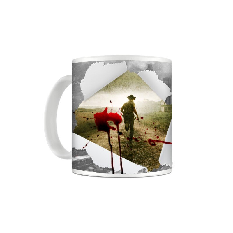 Cana The Walking Dead - Life Is Always A Test , 330ml , mug80, Multicolor