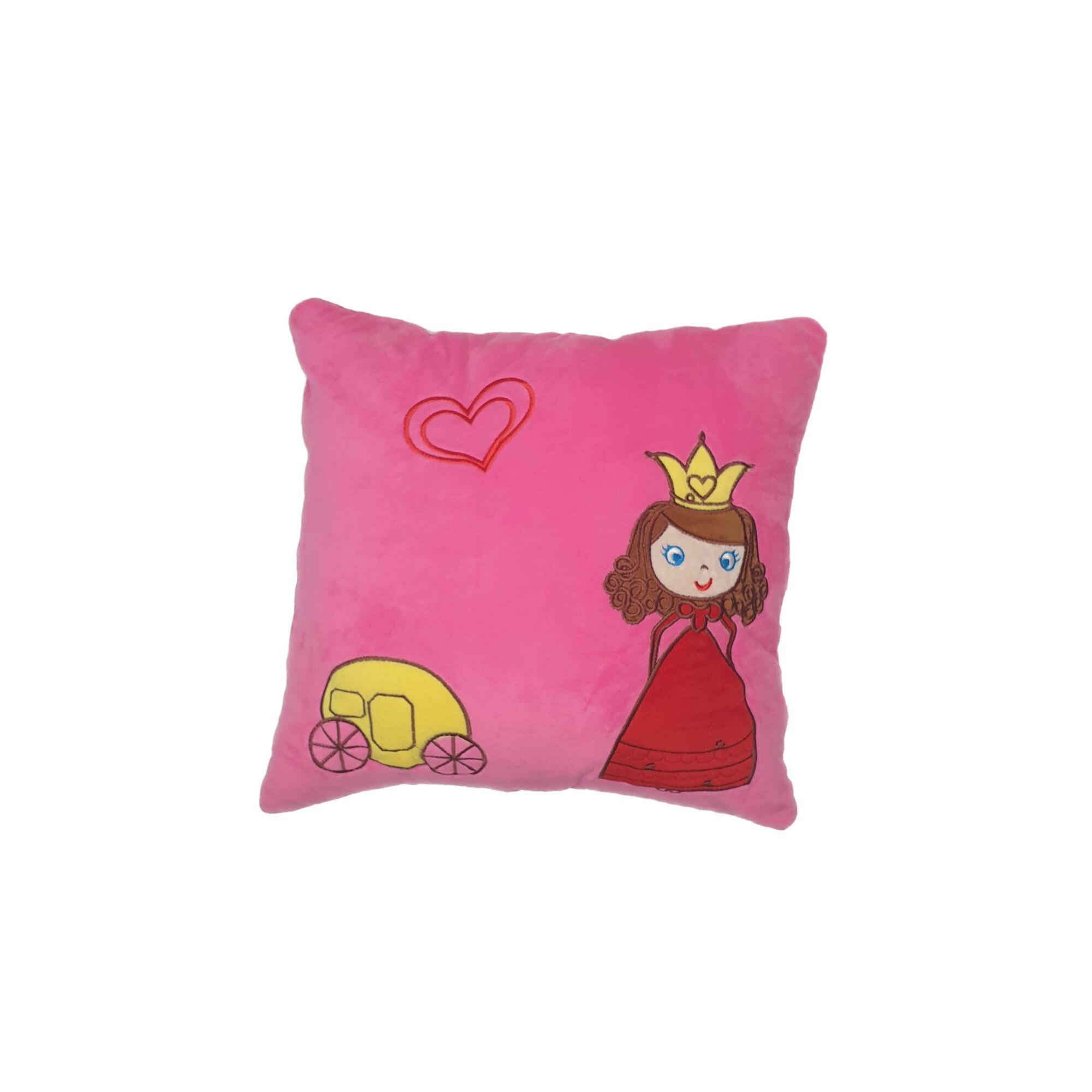 Perna decorativa desene colorate 35 x 35 cm, Nichita Impex, printesa