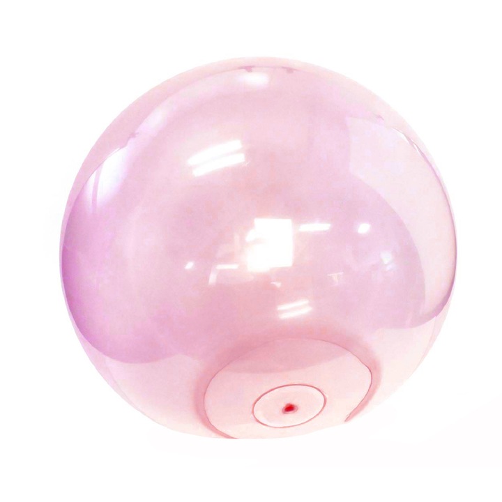 Jucarie gonflabila Mappy - Bubble Ball, roz