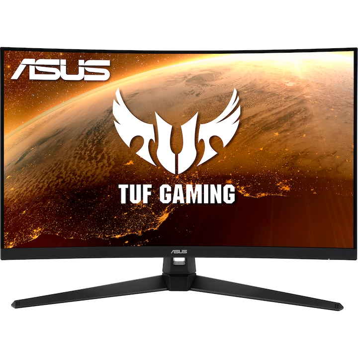 ASUS TUF VG32VQ1BR Gaming monitor, 31.5", VA, WQHD, 165Hz, 1ms, FreeSync Premium, HDR10, HDMI, DP, Fekete